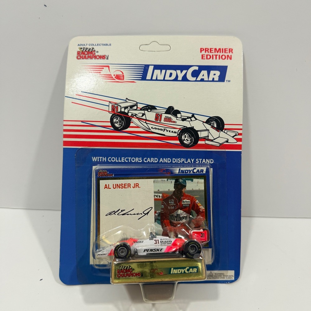 Racing Champions IndyCar 1:64 Red White New Al Unser Jr Penske #31 Diecast